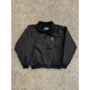 Vintage Amdahl Corporation Company Jacket Mens Sz XL Tech Computers 90s 2000s